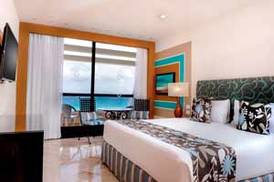 Ocean Front Rooms at Oh! Cancun On The Beach